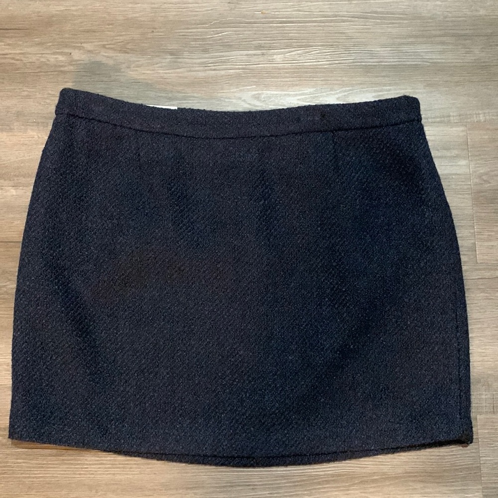 Gap Navy Tapestry Mini Skirt